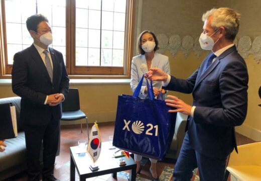 Alfonso Rueda agradece a Corea do Sur a súa aposta polo Camiño de Santiago e invita os seus cidadáns a desfrutar dos atractivos turísticos de Galicia